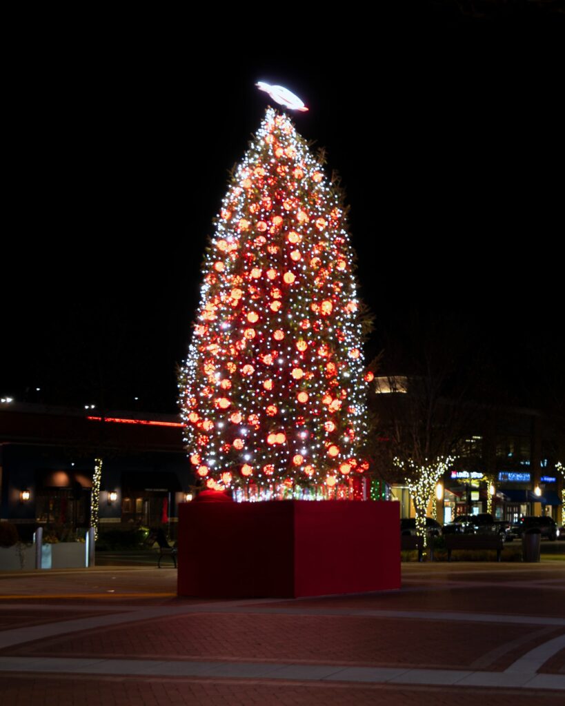 Shopping Center Holiday Decorations