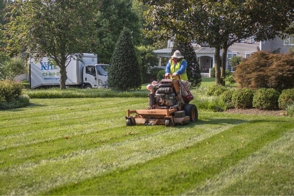 Lawn mowing